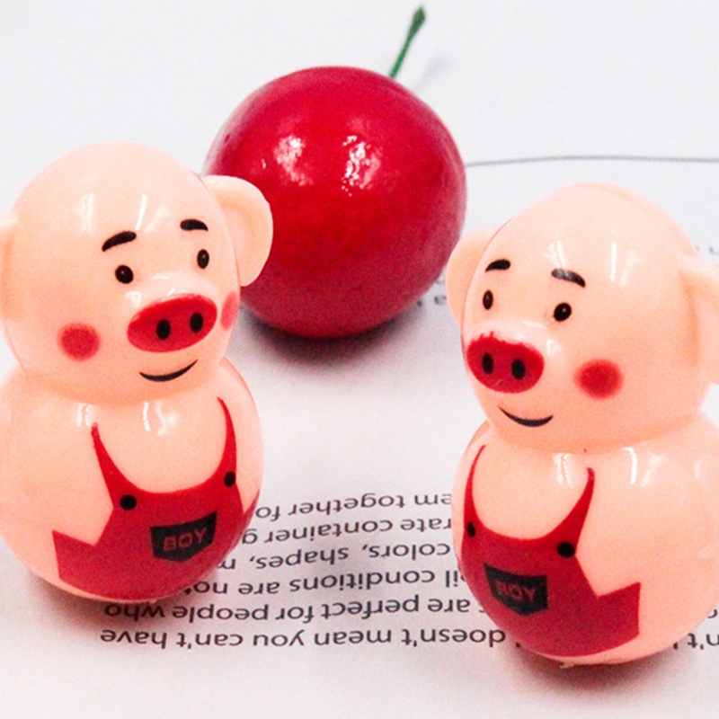 Đồ Chơi Lật Đật Hình Chú Heo Dễ Thương Cho Bé