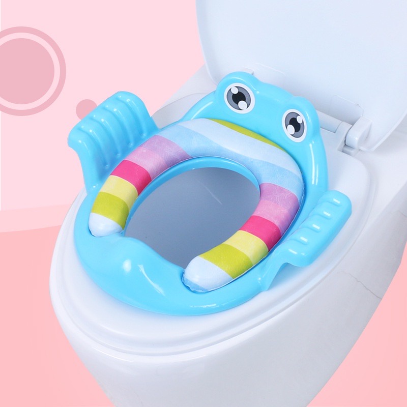 Miếng lót thu nhỏ bồn cầu cho bé, bệ lót bồn cầu cho trẻ em