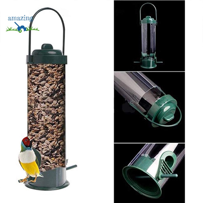 Hộp Đựng Thức Ăn Dạng Treo Tiện Dụng Cho Chim Vẹt Ngoài Trời