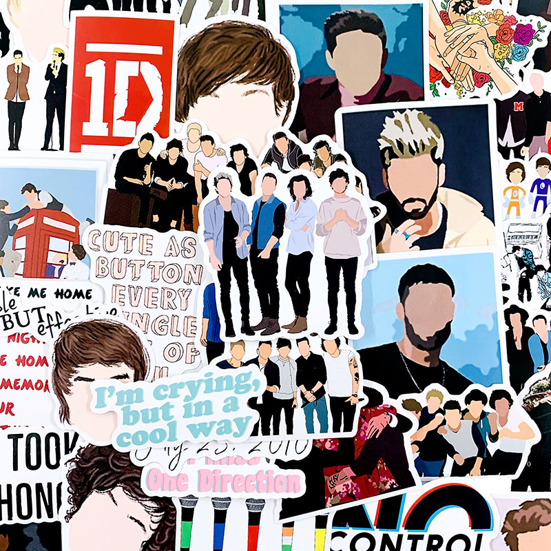 Z&M❀One Direction-Hình Dán❀2Stlye 50Pcs/Set KCharselect Unicode Block Name