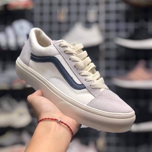 ( Ảnh thật chi tiết ) Giày Vans Style 36 Kẻ Đen