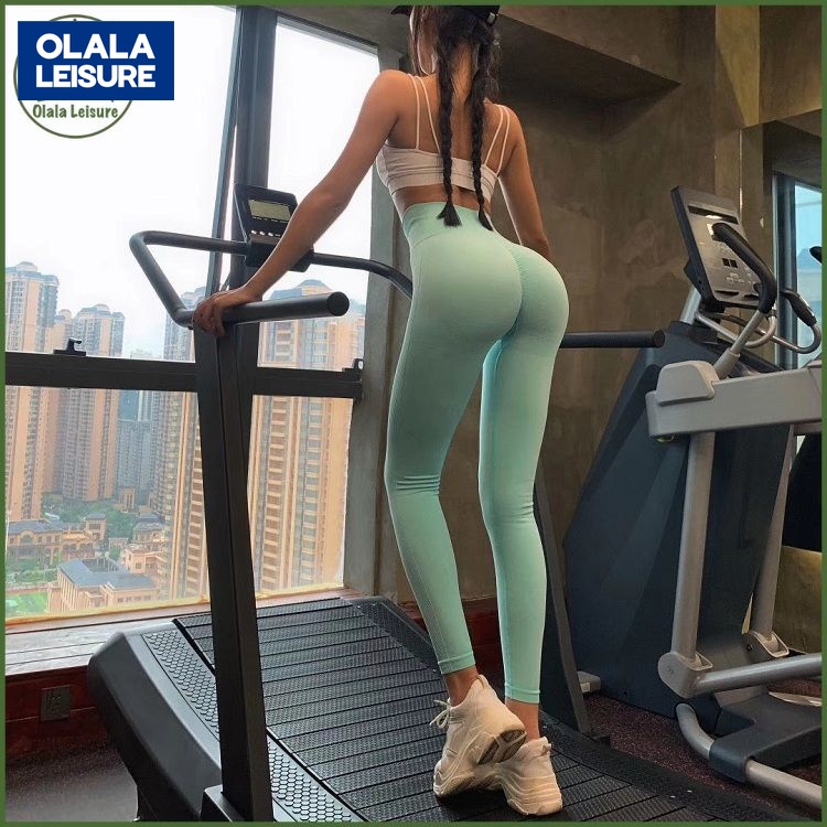 Quần legging Thể Thao Lưng Cao Chất Liệu Co Giãn Nhanh Khô Cao Cấp Cho Nữ