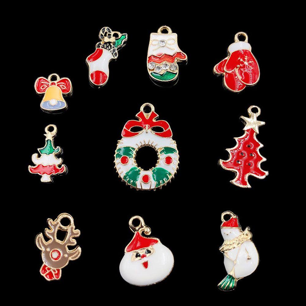 PINEVN Set 10 / 19 Mặt Dây Chuyền Phong Cách Giáng Sinh Thời Trang