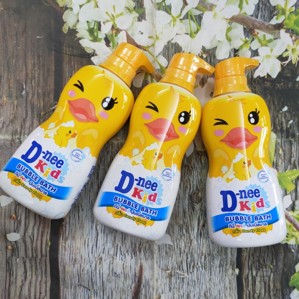 Sữa tắm Dnee kids bé trên 3 tuổi màu vàng 400ml