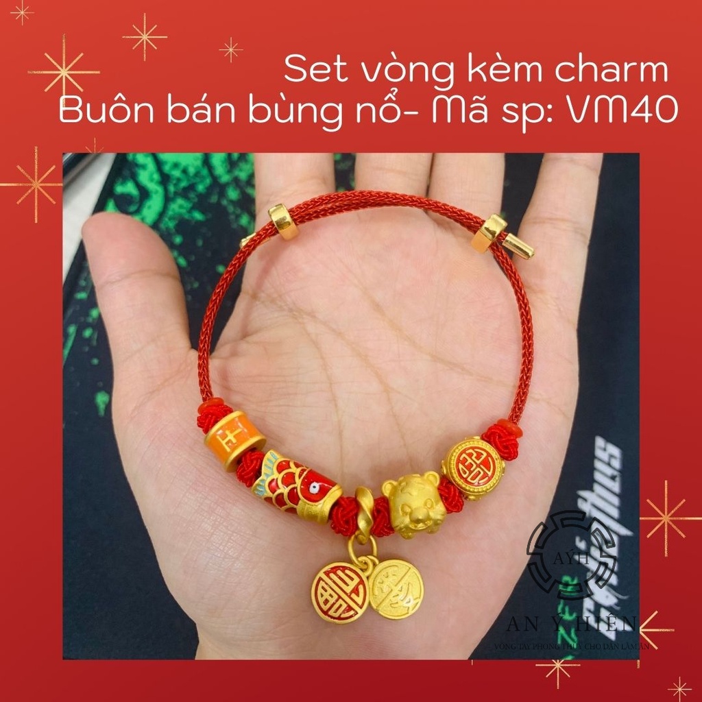 SET charm Buôn bán bùng nổ mệnh Thổ VM40 ( An Ý Hiên)