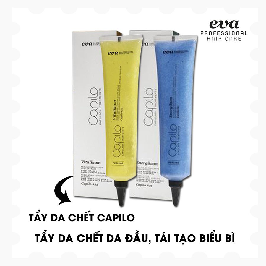 Tẩy da chết da đầu Peeling Capilo Eva Professional Tây Ban Nha