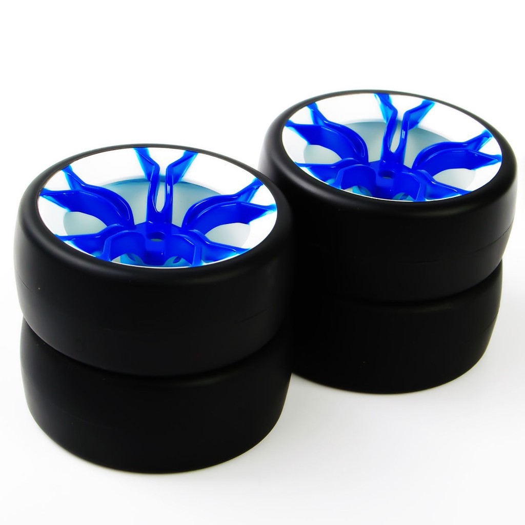 4 bánh xe 12mm thay thế cho xe điều khiển từ xa cỡ 1/10 chuyên drift