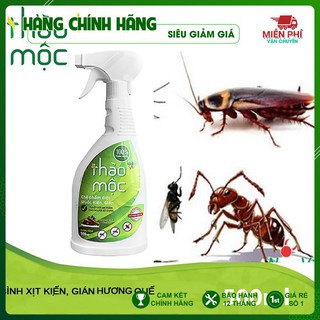 Bình xịt Kiến, gián, Muỗi Thảo Mộc Plus - Số 1 Diệt Côn Trùng An toàn với  con người  Được Bộ Y Tế công nhận (HÀNG CHUẨN