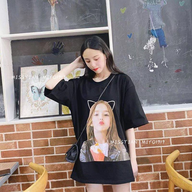 Áo thun tay lỡ form rộng Unisex, áo thun nam nữ in nhiệt ATI04 | BigBuy360 - bigbuy360.vn