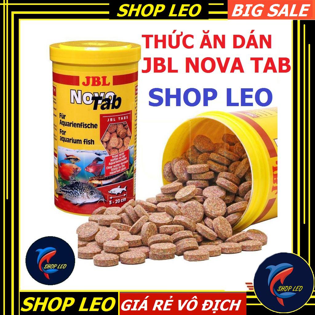 Thức ăn dán JBL Novo Tab (Hộp to 400 viên) -Cám dán JBL cho cá - hồ thủy sinh - hồ cá cảnh