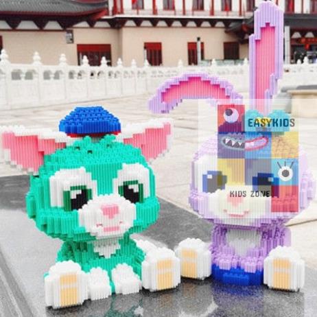 Đồ chơi lắp ráp xếp hình 3D cỡ lớn dành cho người lớn, trẻ nhỏ giúp thông minh