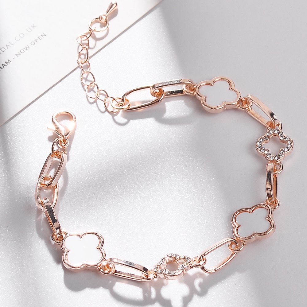 Vòng Tay Đính Đá Zircon Yiwu Thị Trường Ban Đêm Kết Hợp Trang Sức Cho Nữ