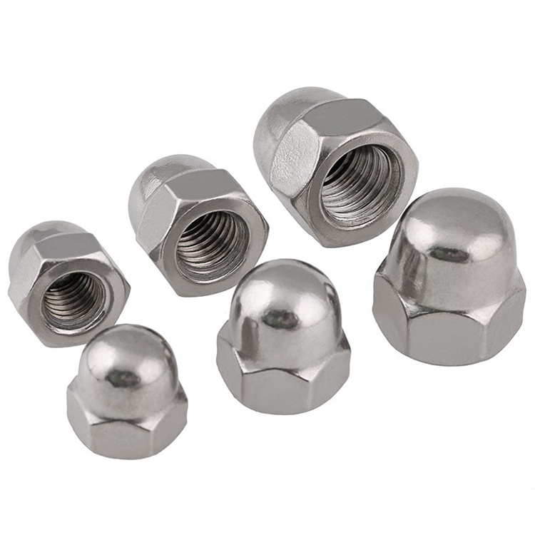 Đai Ốc Bằng Thép Không Gỉ 316 / 304 M3M4M5M6 Dùng Trang Trí Đai Ốc Ốp