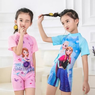Bikini đồ bơi liền thân elsa, tiên cá hàng quảng châu