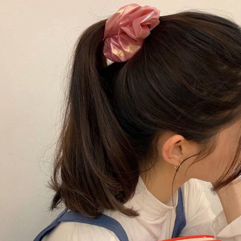 Dây Buộc Tóc Co Giãn Bồng Bềnh Nhiều Màu Thời Trang Cho Nữ Hair Scrunchies