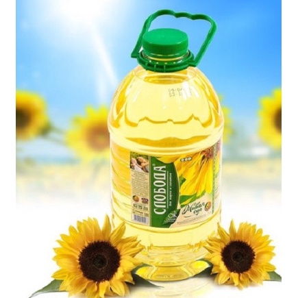 Dầu ăn hướng dương Sloboda Organic 5L Nga