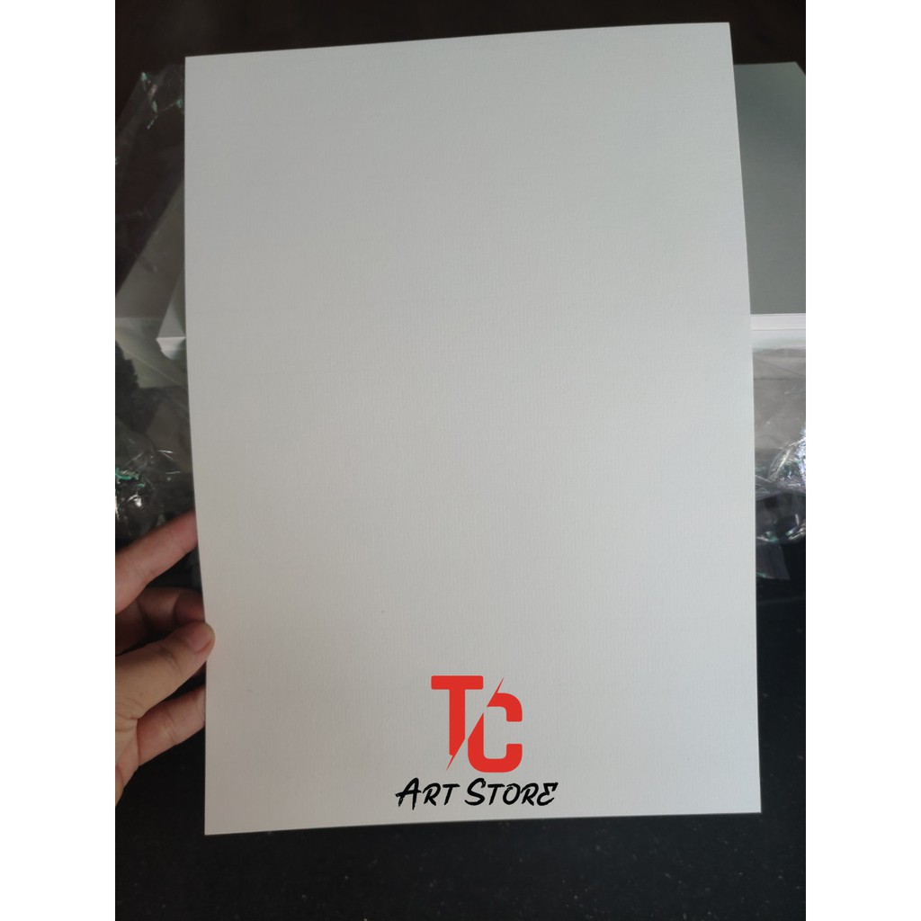 [TC Art Store] Giấy Vẽ Màu Nước Canson Hàn Vân Ngang Dày 250 gsm