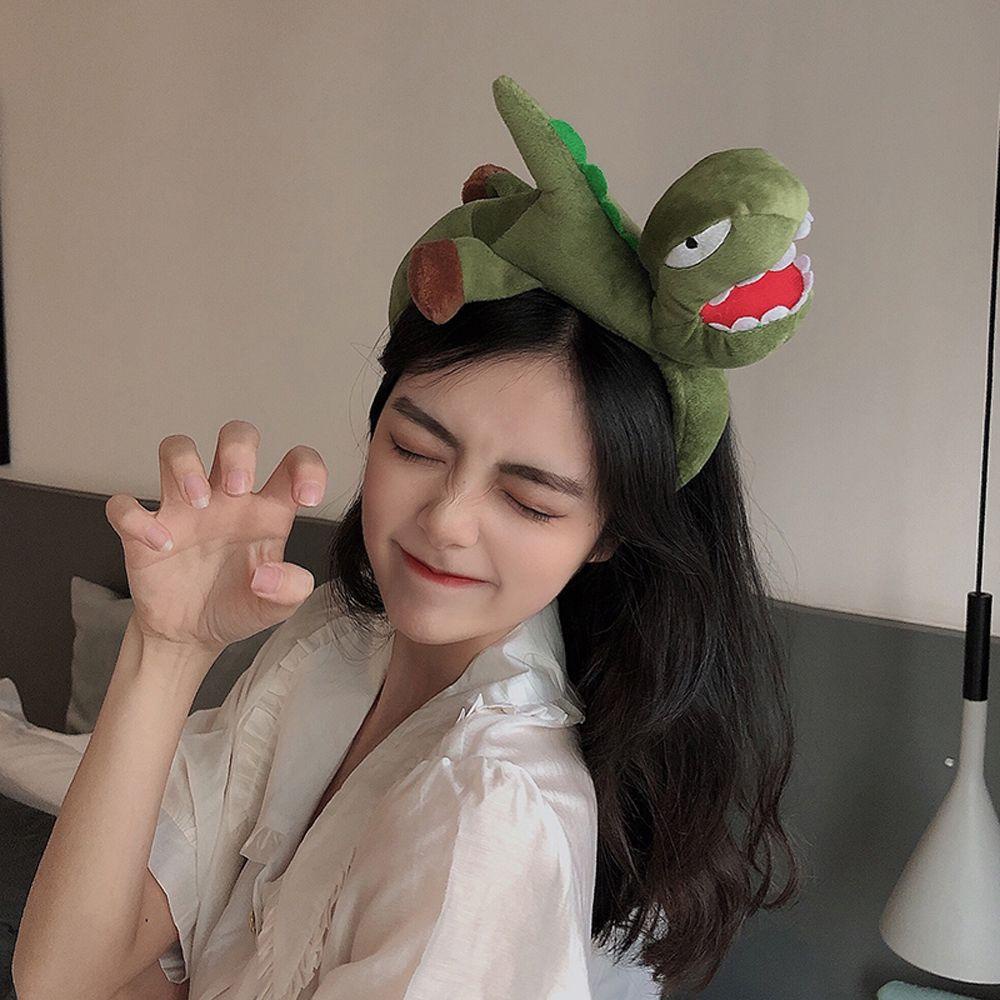 Băng Đô Cài Tóc Vải Lông Hình Thú Hoạt Hình Ngọt Ngào Cho Nữ