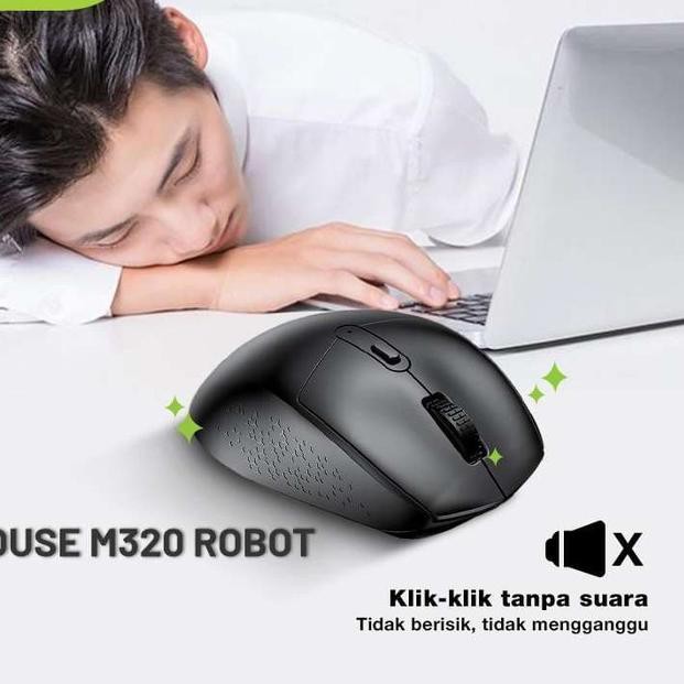 Chuột Robot Không Dây M320 6d 1 Năm Chính Hãng Chất Lượng Cao | BigBuy360 - bigbuy360.vn