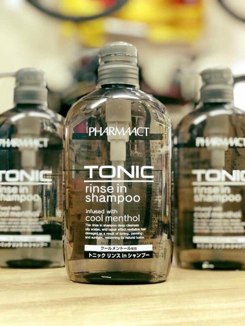 Dầu gội dành cho nam Tonic 600ml nội địa Nhật.