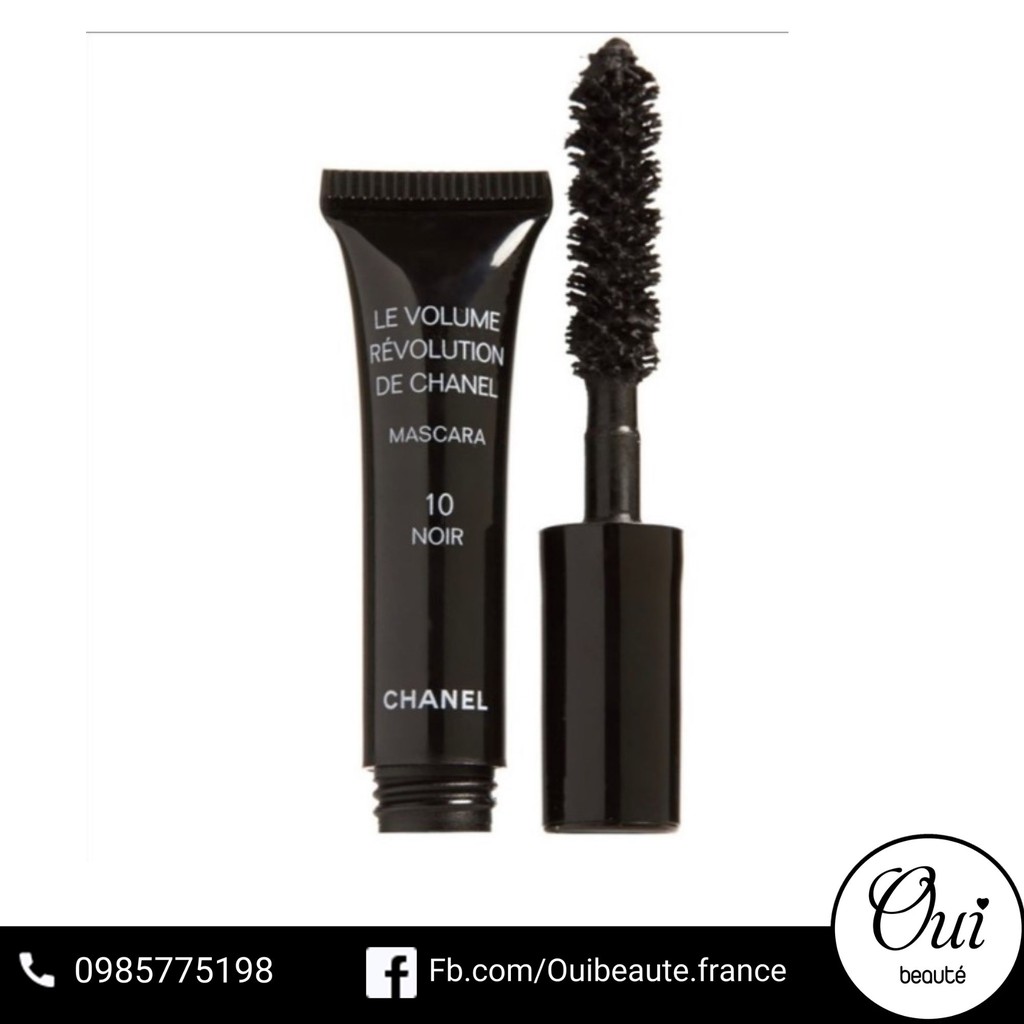 Mascara Chanel volume extreme brosse imprimee 3D - #10 Noir 1g Ouibeaute