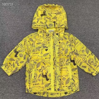 Áo khoác gió lót nỉ sz 1-3y