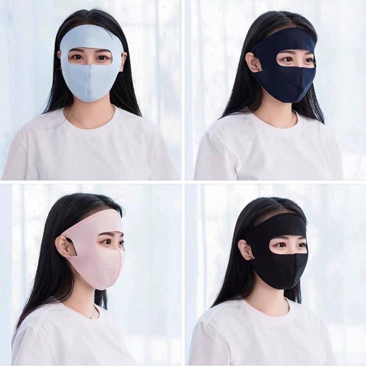 Khẩu trang Ninja, bịt kín mặt đi nắng hót 2019