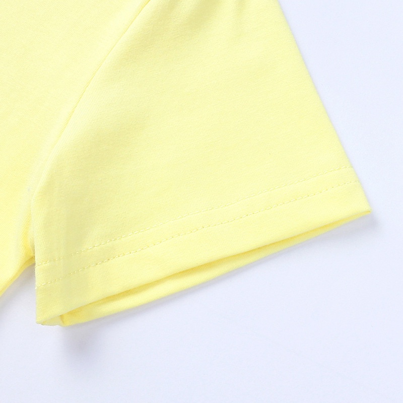 Áo Thun Cotton Tay Ngắn In Hình Mèo Dễ Thương Cho Bé Gái 1-8 Tuổi