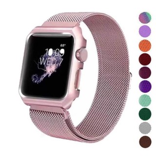 Dây đeo bằng inox Milanese cao cấp cho đồng hồ thông minh Apple Watch SE Series 6 5 4 / 3 / 2 / 1   [GIÁ SỈ]