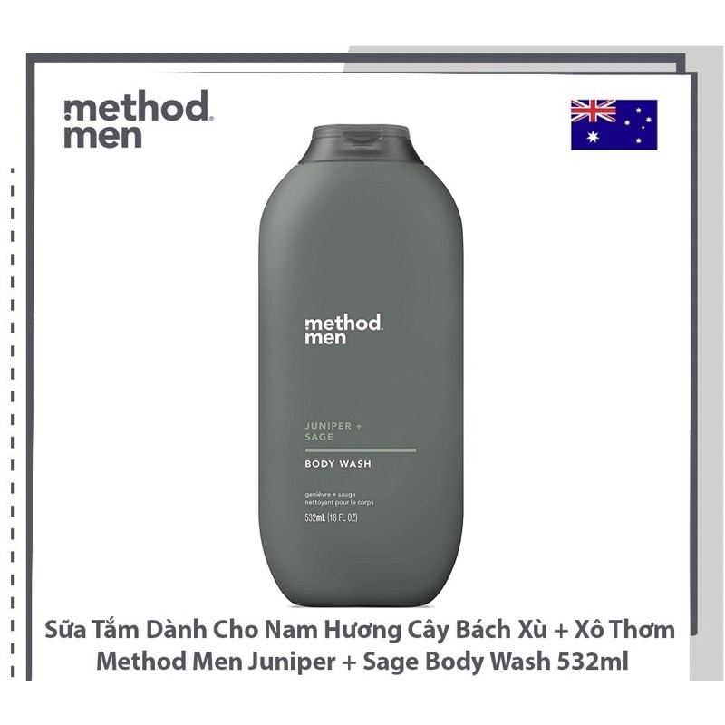 Sữa Tắm Dành Cho Nam Method Men Body Wash 532ml