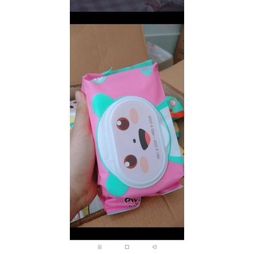 Combo sỉ 10 gói khăn ướt không mùi kháng khuẩn