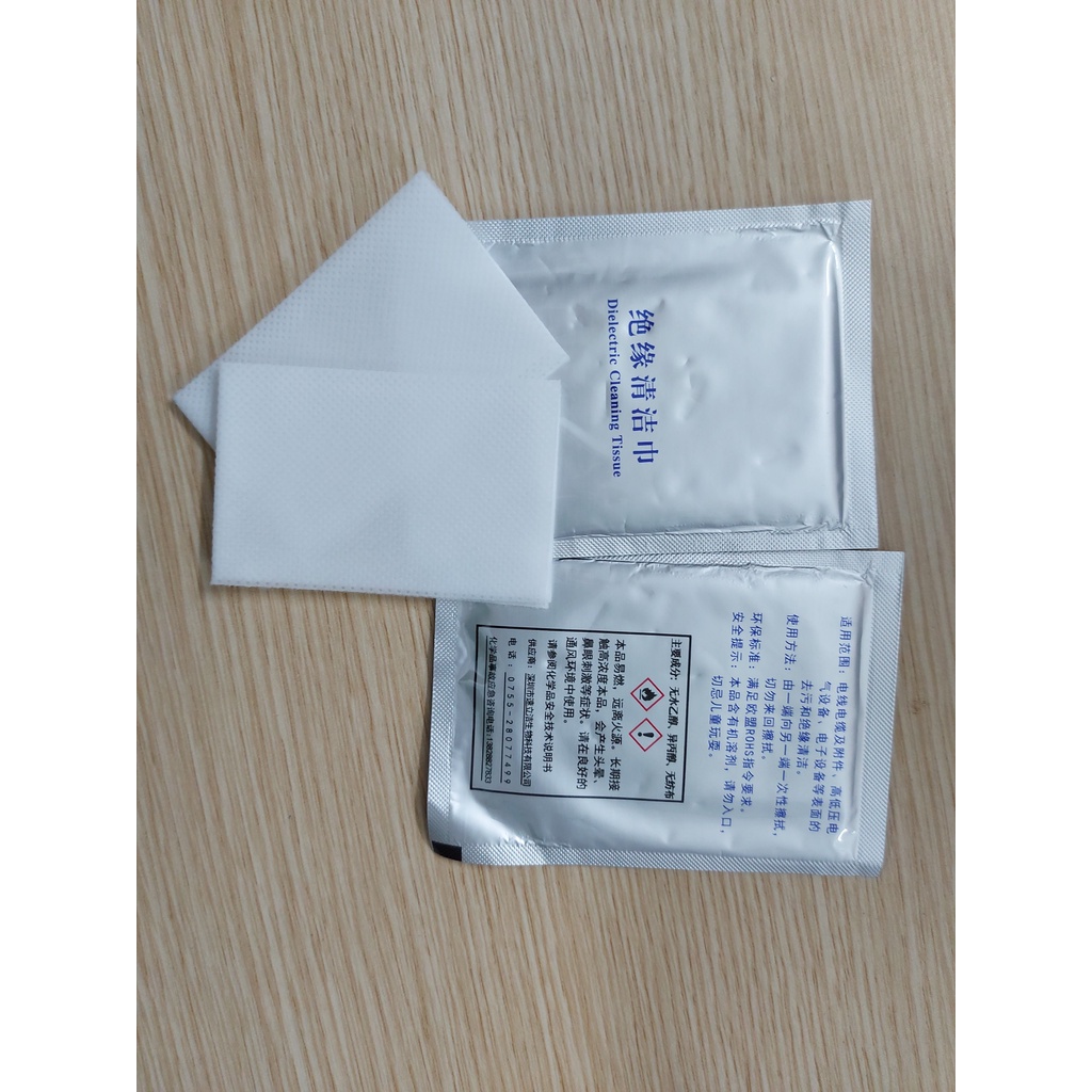 Giấy lau dây cáp Dielectic Cleaning Tissue