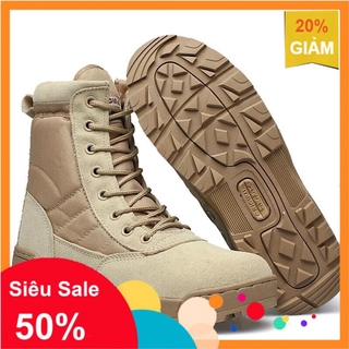 XẢ LV-NEW ⚡ [XẢ KHO] GIÀY PHƯỢT SWAT CAO CỔ, MÀU ĐEN, VÀNG CÁT [ĐEP CHUẨN ] 🔥 ✔️ : : : 🔥 XIÊU RẺ " $ : " :