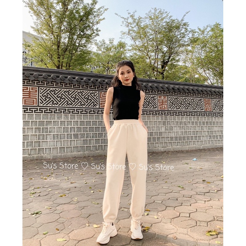 Quần jogger bo chun dưới Q335 SUSTORE