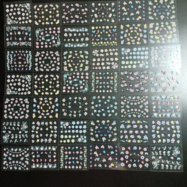 Sticker dán móng dễ thương - Giấy dán móng
