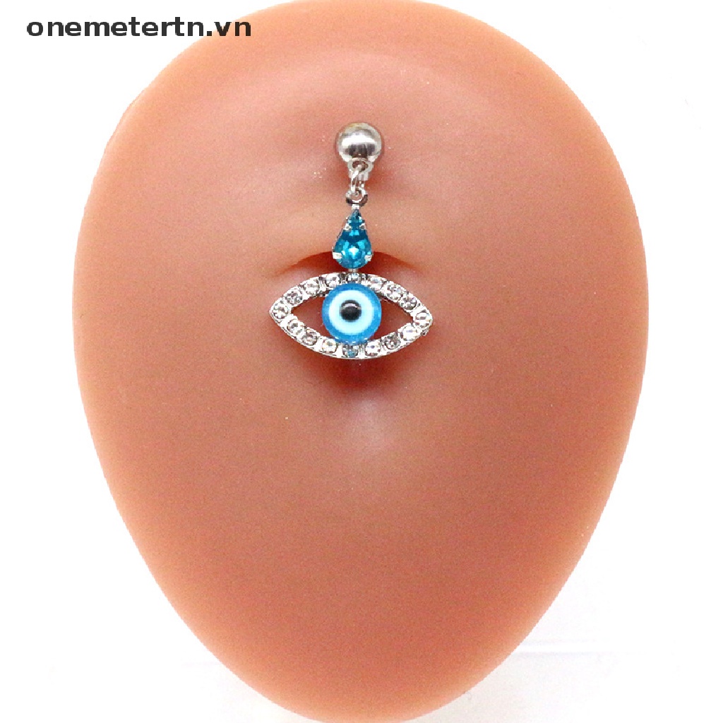 1 Khuyên Rốn Hình Trái Tim / Mặt Trăng / Lá Phong Bằng Thép Không Gỉ