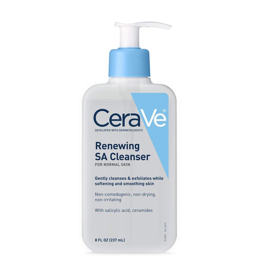 [Auth- Full Bill]Sữa rửa mặt CeraVe Renewing SA Cleanser dịu nhẹ 237ml | BigBuy360 - bigbuy360.vn