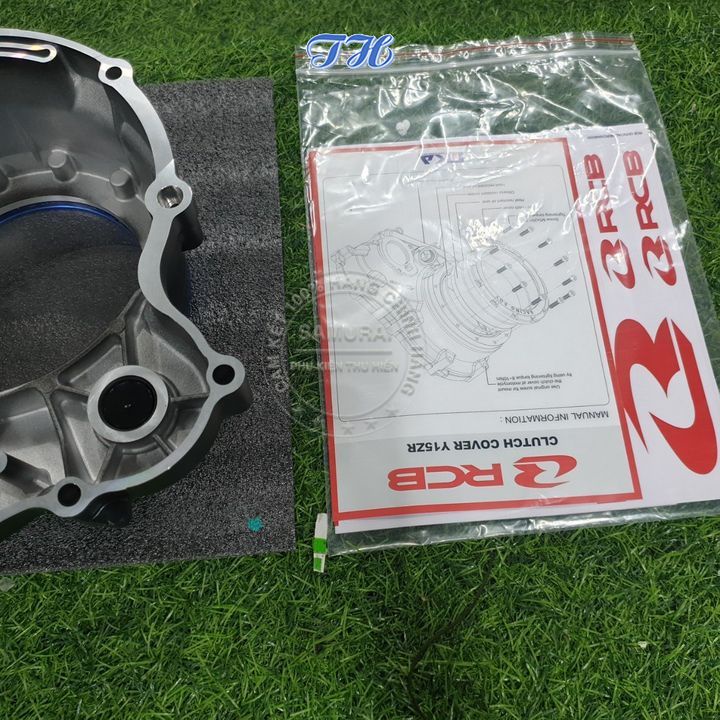 Ốp Lốc Máy - Lốc Nồi Exciter 150 RCB Nhôm CNC Trong Suốt Chính Hãng Racing Boy