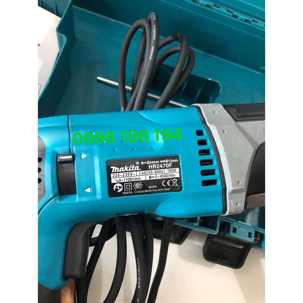 Máy Khoan Bê Tông HR2470- Hàng nhập khẩu- Chất lượng cao - Máy Khoan Bê Tông HR2470