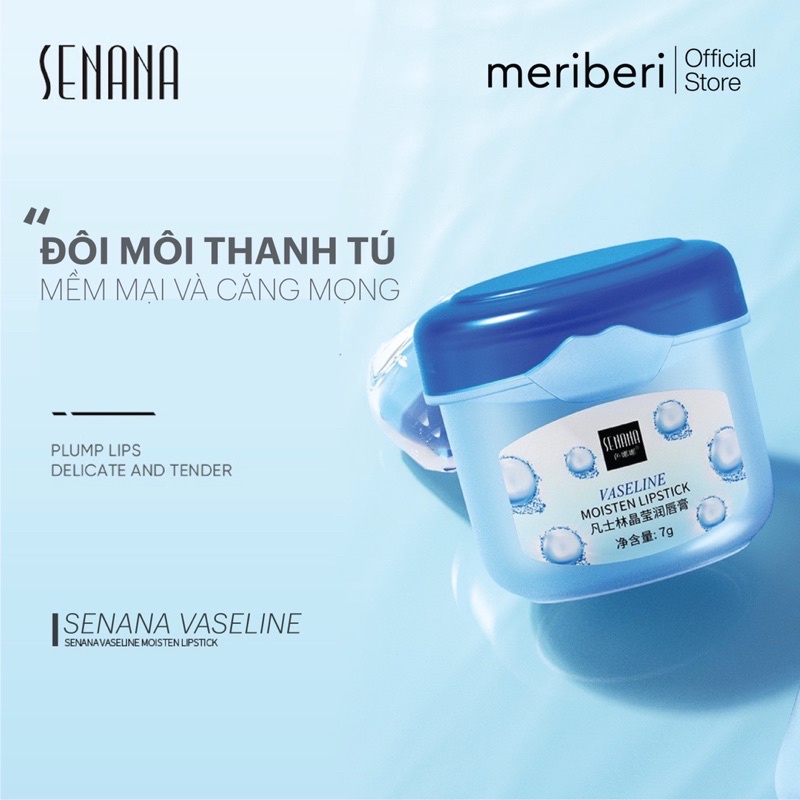 Sáp Dưỡng Hồng Môi Senana hương trái cây dưỡng dưỡng ẩm sâu 7g