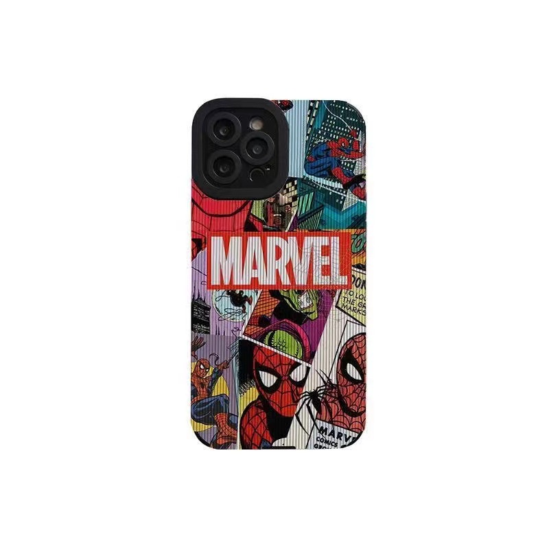 Ốp Điện Thoại Tpu Dẻo In Hình spiderman Hoạt Hình Cho iphone 14 pro 14 promax 11 12 13 / 6 / 7 / 8plus / X