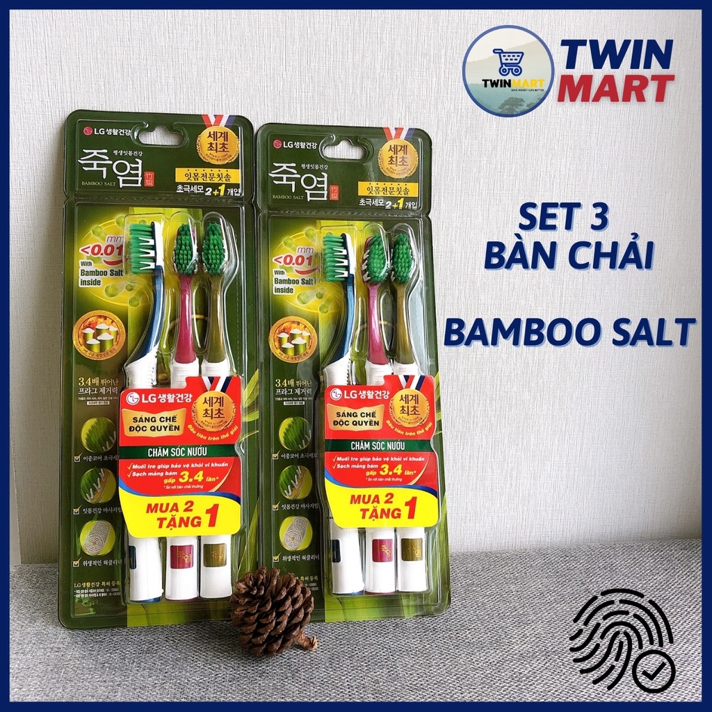 Bộ Bàn Chải Răng Bamboo Salt In Mom – Chăm sóc nướu – TPHCM - Thương hiệu Hàn Quốc