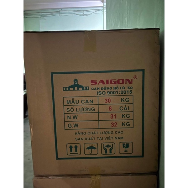 Cân đồng hồ lò xo Sài Gòn 30kg