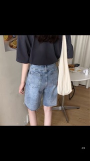 💰Quần Jeans Ngố Rách 1 Bên