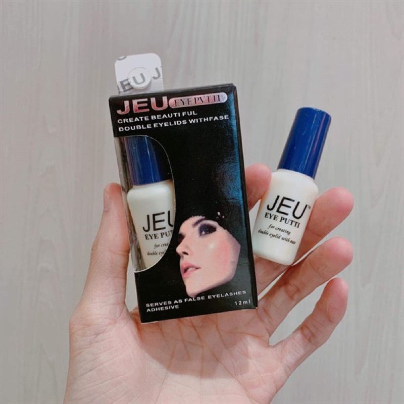 Keo dán mi Marie Beauty - JEU - Baisidai -  Yanyaxi nắp hồng mẫu mới siêu dính 12ml - Nika Cosmetics