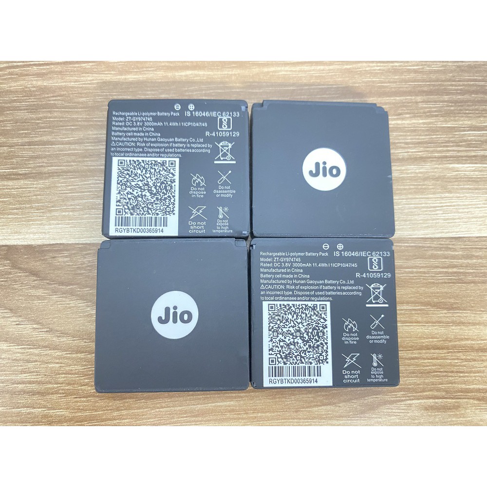 Pin JIO Thay Thế Pin chuẩn 4G JIO JMR1040 ( hàng xuất Ấn Độ)