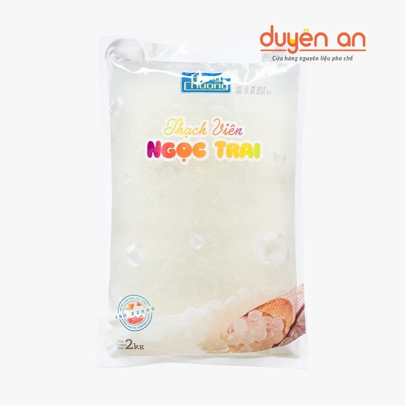 Thạch viên Ngọc trai Hùng Chương gói 2kg  4 vị