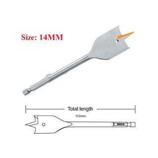 Mũi khoan gỗ đầu dẹp ingco dbw2211401