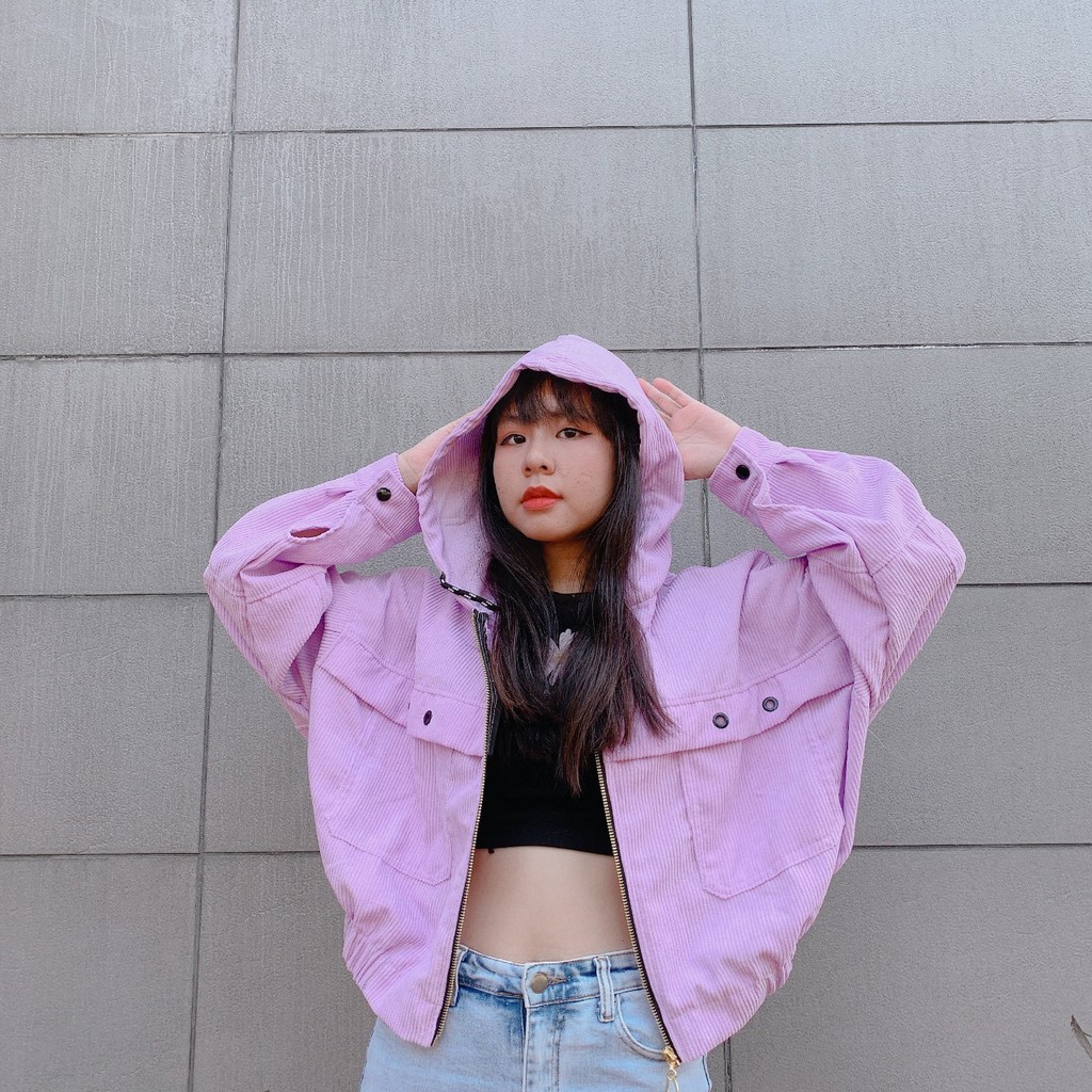 áo khoác kaki nhung (hàng quảng châu)