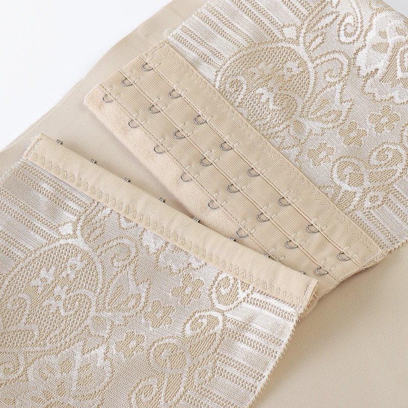 Quần Gen Nịt Bụng Đúc Su Móc Cài Lụa Siêu Co Giãn Định Hình Vòng Eo Cao Cấp 4385